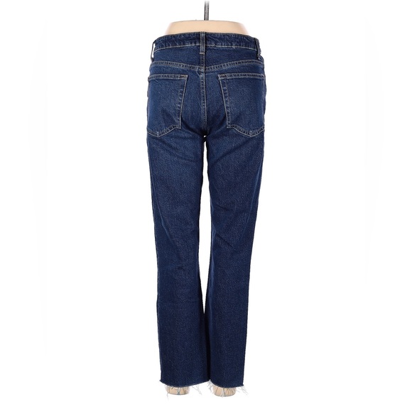 Top Shop High Waist Straight Leg Jeans - Picture 2 of 5
